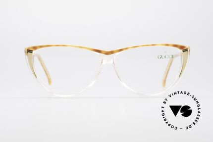 Gucci 2100 Rare Designer Glasses Ladies, with the famous Gucci symbol (2 connected stirrups), Made for Women