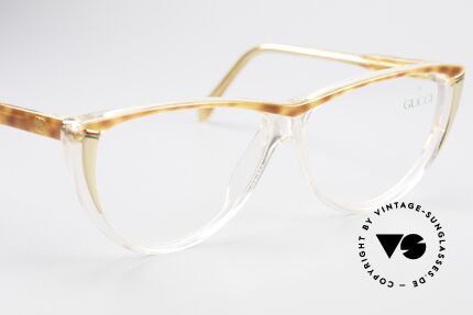 Gucci 2100 Rare Designer Glasses Ladies, NO RETRO fashion, but real 1980's retail commodity, Made for Women