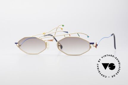 Casanova Estate Limited 90's Sunglasses, artful vintage CASANOVA sunglasses from app. 1995, Made for Women