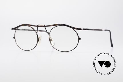 Cazal 1110 - Point 2 90's Industrial Eyeglasses, 1110: one of the top-models of the Cazal 'Point 2' series, Made for Men