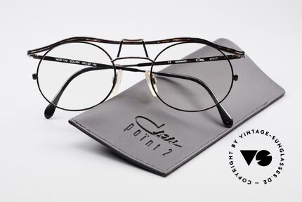 Cazal 1110 - Point 2 90's Industrial Eyeglasses, the frame is made for lenses of any kind (optical / sun), Made for Men