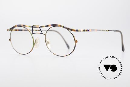 Cazal 1110 - Point 2 90's Industrial Eyeglass-Frame, tangible superior crafting quality (made in GERMANY), Made for Men