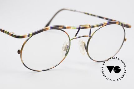 Cazal 1110 - Point 2 90's Industrial Eyeglass-Frame, NO RETRO FASHION; but an old ORIGINAL from 1999, Made for Men