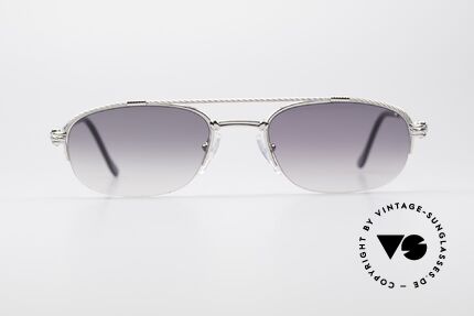 Fred Caravelle Luxury Platinum Sunglasses, marine design (distinctive Fred) in high-end quality!, Made for Men