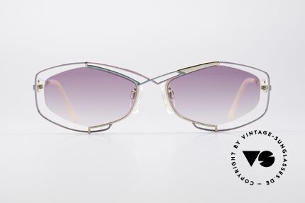 Neostyle Jet 223 Vintage Sunglasses Ladies, peppy design, full of verve, distinctive 1980's, Made for Women