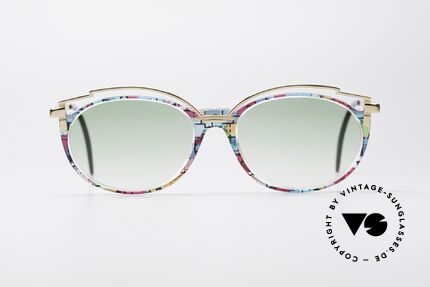 Cazal 358 No Retro True Vintage Shades, delightful metal ornamentation above the plastic frame, Made for Women