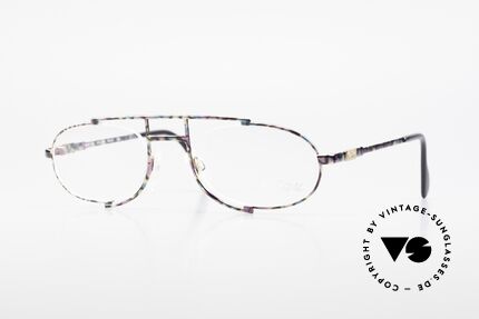 Cazal 753 Rare 90's Designer Eyeglasses, oval vintage eyeglass-frame by CAZAL from 1992, Made for Men