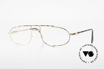 Cazal 753 Rare 1990's Designer Glasses, oval vintage eyeglass-frame by CAZAL from 1992, Made for Men