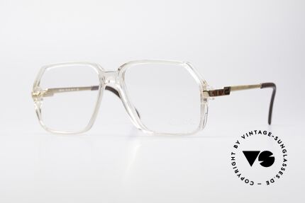 Glasses Cazal 625 West Germany 80's Eyeglasses