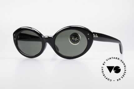 Ray Ban Bewitching Jackie O Style Ray Ban Shades, glamorous Ray Ban vintage sunglasses of the 80s, Made for Women