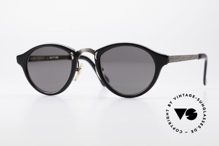 Oliver Peoples OP1P Vintage Sunglasses Panto, vintage Oliver Peoples sunglasses from the late 80's, Made for Men and Women