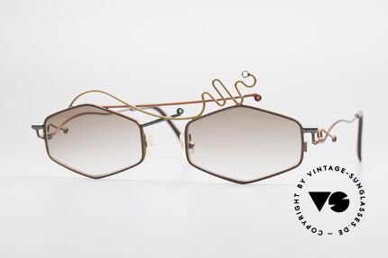 Casanova Autunno Fancy Limited 90's Sunglasses, artful vintage CASANOVA sunglasses from app. 1995, Made for Women