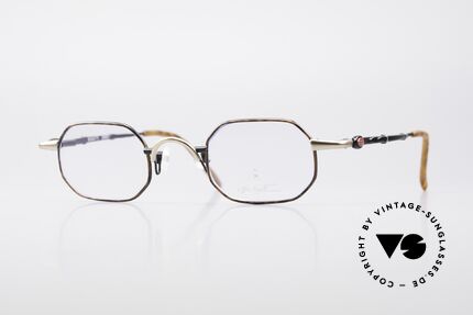 Bugatti 29957 Square Luxury 90's Eyeglasses, very elegant vintage designer eyeglasses by Bugatti, Made for Men