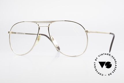 Neostyle Dynasty 1020 Vintage Titan Aviator Frame, vintage 1980's Neostyle Haute Couture frame, Made for Men