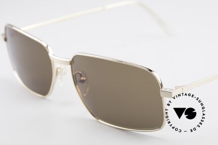 Helmut Lang SHL62A Stylish Titanium Sunglasses, top-notch quality & very pleasant to wear; lightweight, Made for Men