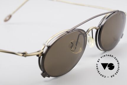 ProDesign P806 Polarized Clip On 90's Shades, NO RETRO fashion, but a precious 20 years old RARITY, Made for Men and Women