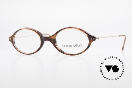 Giorgio Armani 378 90's Glasses Oval Medium Details