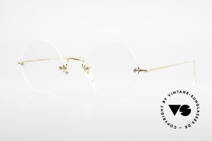 Algha Diaflex Rimless 14k Gold Filled Frame, mod. DIAFLEX = the classic by Algha, UK Optical, Made for Men