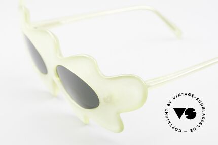 Alain Mikli 312 / 635 Leaf Sunglasses From 1984, still functional (sun lenses with 100% UV protection), Made for Women