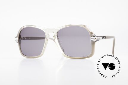 Cazal 606 70's Frame First Cazal Series, ultra rare vintage Cazal sunglasses from the late 1970's, Made for Men