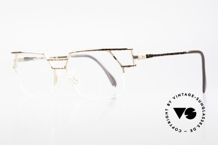 Cazal 248/3 Original 90's No Retro Frame, very elegant frame pattern (gold / brown mottled), Made for Men