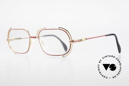 Cazal 237 80's Original West Germany, remarkable frame construction; true designer piece, Made for Women