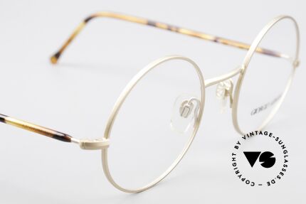 Giorgio Armani 117 80's Frame Timeless Round, NO recent retro eyewear; but true 1980's commodity!, Made for Men and Women