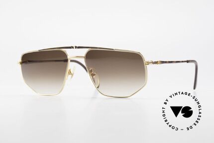 Roman Rothschild R1037 Gold Plated Luxury Shades, Roman ROTHSCHILD of Switzerland luxury sunglasses, Made for Men