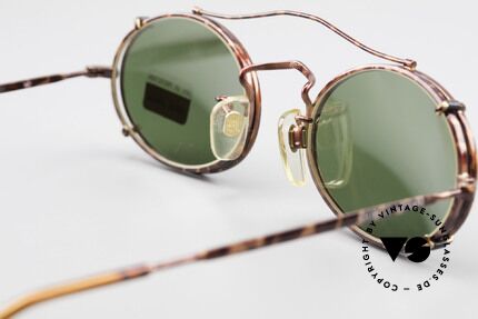 Giorgio Armani 128 Clip On Vintage Designer Frame, NO RETRO SHADES, but a precious 20 years old original, Made for Men and Women