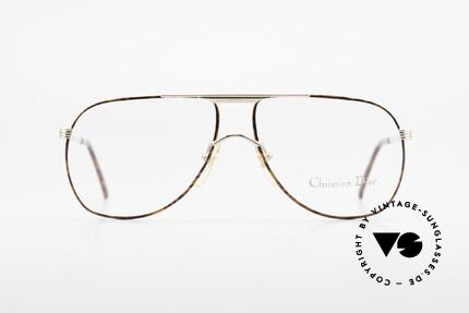 Christian Dior 2553 Vintage Glasses Aviator Style, top quality (gold-plated and chestnut finish), Made for Men