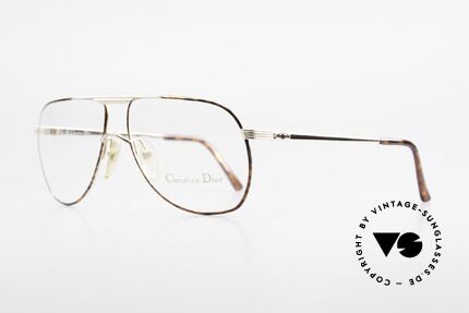 Christian Dior 2553 Vintage Glasses Aviator Style, M-L version in size 61-14 (140mm frame width), Made for Men