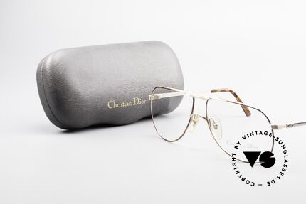 Christian Dior 2553 Vintage Glasses Aviator Style, the metal frame is made for lenses of any kind, Made for Men