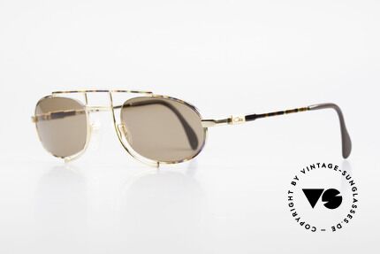 Cazal 753 Rare Oval Designer Sunglasses, a true eye-catcher designed by Mr. CAri ZALloni, Made for Men