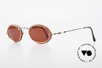 Cazal 770 90's Vintage Sunglasses Oval, minimalist at first glance; but truly sophisticated, Made for Men and Women