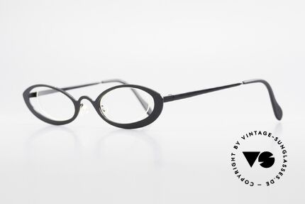 Theo Belgium RaRa Rimless 90's Cateye Glasses, lenses are fixed with a nylor thread (Cat's eye style), Made for Women