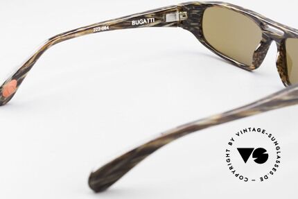 Bugatti 222 Luxury Designer Sunglasses, sun lenses (100% UV) can be replaced optionally, Made for Men