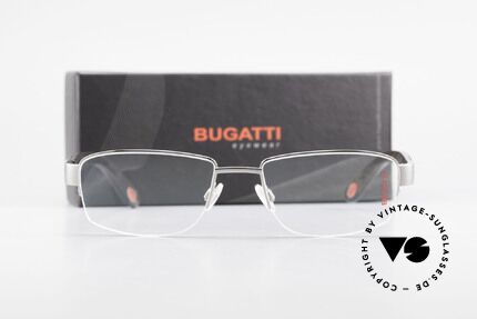 Bugatti 529 Ebony Titanium Ruthenium XL, Size: large, Made for Men