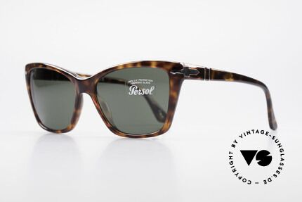 Persol 3023 Ladies Sunglasses Classic, with Persol mineral lenses; 100% UV protection, Made for Women