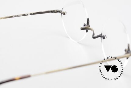 Bonneville by Brendel Timeless Plain Rimless Specs, NO RETRO, but a precious old vintage ORIGINAL, Made for Men and Women