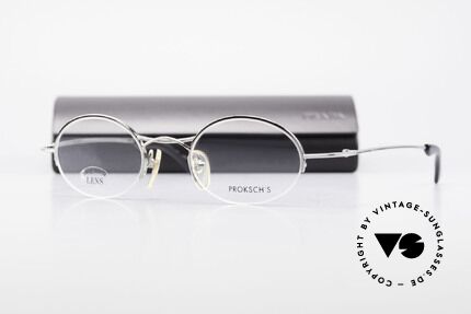 W Proksch's M35/2 Semi Rimless 90's Avantgarde, PROKSCH worked for Oliver Peoples, Paul Smith ..., Made for Men