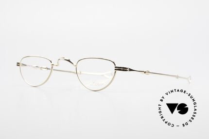 Lunor I 06 Telescopic Extendable Reading Glasses, well-known for the "W-bridge" & the plain frame designs, Made for Men and Women