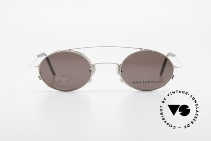 Koh Sakai KS9711 Small Oval Glasses Clip On, Koh Sakai, BADA and OKIO have been one distribution, Made for Men and Women