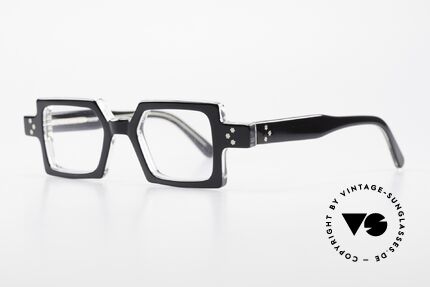 Anne Et Valentin Chico Square Old 80's Eyeglasses, spent their lives creating their own collection, Made for Men and Women