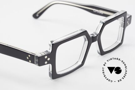 Anne Et Valentin Chico Square Old 80's Eyeglasses, this old model comes from the beginning of A&V, Made for Men and Women