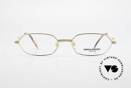 SONIA RYKIEL SR604 90's Ladies Luxury Eyeglasses, striking ladies model; luxurious and truly costly, Made for Women