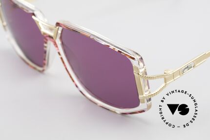 Cazal 362 90's Sunglasses Ladies Cazal, CAZAL color description: fuchsia-pink / crystal / gold, Made for Women