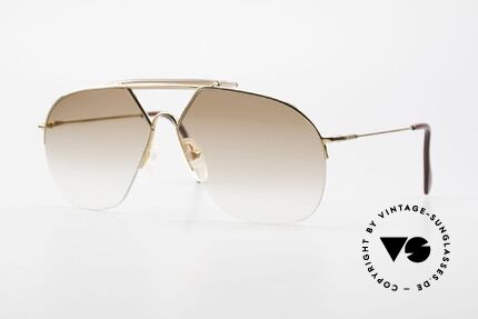 Alpina TR8 Rimless 80's Aviator Frame, rare Alpina 80's sunglasses (made in W.Germany), Made for Men