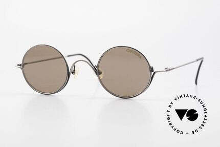 Carrera 5566 Round Vintage Sunglasses 90s, small round Carrera vintage sunglasses from the 90's, Made for Men and Women