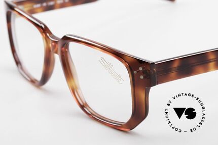 Silhouette M2097 1980's Old School Eyeglasses, built to last (the frame fits lenses of any kind !), Made for Men