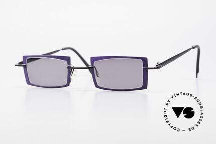 Theo Belgium Arbour Knot Purple Black Designer Shades, Theo Belgium: the most self-willed brand in the world, Made for Men and Women